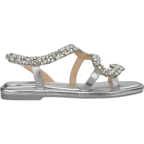 Snake Square Toe Sandal , female, Sizes: 8 UK, 6 UK, 9 UK, 2 UK, 7 UK, 4 UK, 3 UK, 5 UK - Alma en Pena - Modalova