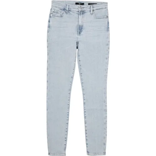 Moderne Skinny Jeans für Frauen , Damen, Größe: W28 - 7 For All Mankind - Modalova