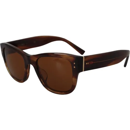 Braune Quadratische Sonnenbrille mit UV-Schutz - Dolce & Gabbana - Modalova