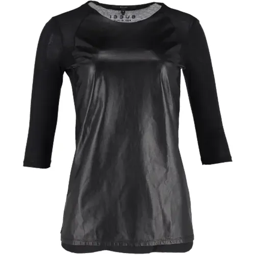 Pre-owned Leather tops , female, Sizes: S - Gucci Vintage - Modalova