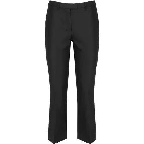 Fluid Fabric Trousers , female, Sizes: M - Max Mara - Modalova