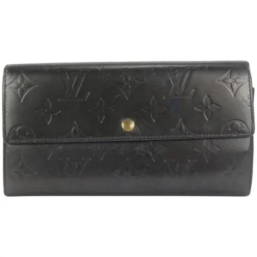 Pre-owned Leather wallets , female, Sizes: ONE SIZE - Louis Vuitton Vintage - Modalova