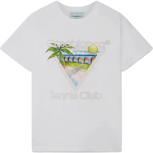Ikonic Tennis Club T-Shirt , Damen, Größe: M - Casablanca - Modalova