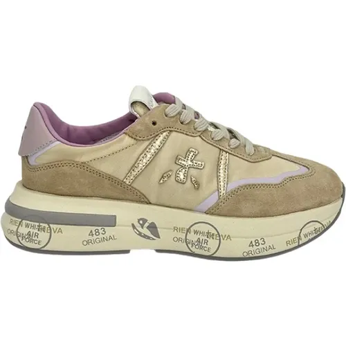 Golden Nylon Sneaker Cassie Model , female, Sizes: 7 UK, 6 UK, 4 UK, 5 UK, 8 UK - Premiata - Modalova