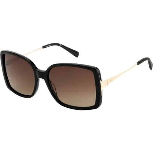 Schwarze Acetat Damen Sonnenbrille - Pierre Cardin - Modalova