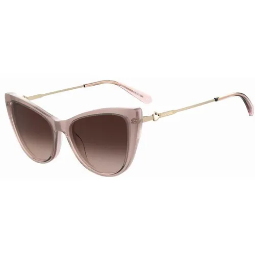 Stylische Sonnenbrille , Damen, Größe: 53 MM - Moschino - Modalova