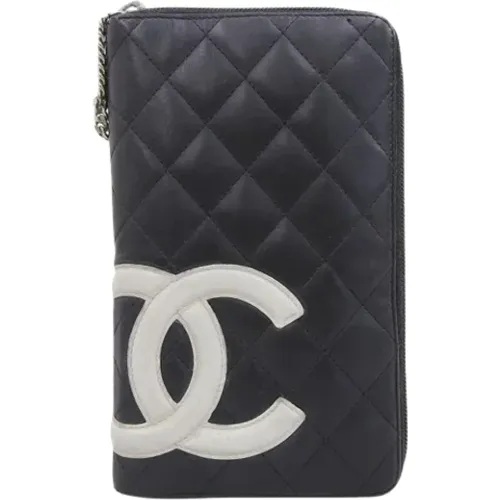 Pre-owned Leather wallets , female, Sizes: ONE SIZE - Chanel Vintage - Modalova