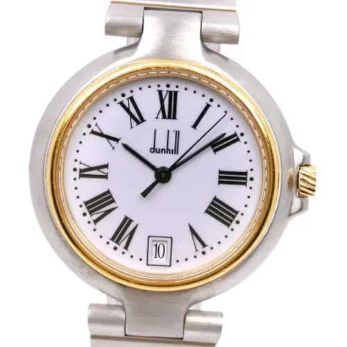 Pre-owned Metal watches , female, Sizes: ONE SIZE - Dunhill Pre-owned - Modalova