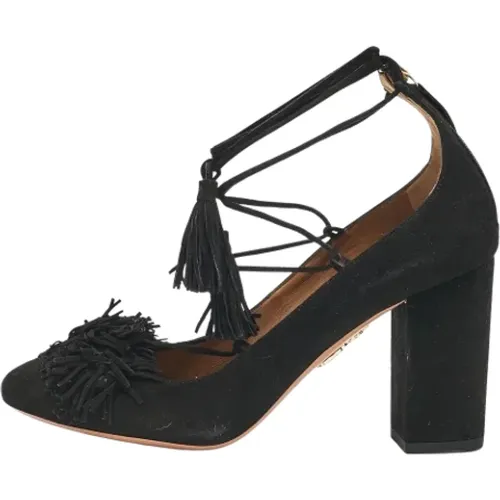 Pre-owned Wildleder heels - Aquazzura Pre-owned - Modalova