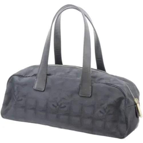 Pre-owned Grey Fabric Chanel bag , unisex, Sizes: ONE SIZE - Chanel Vintage - Modalova