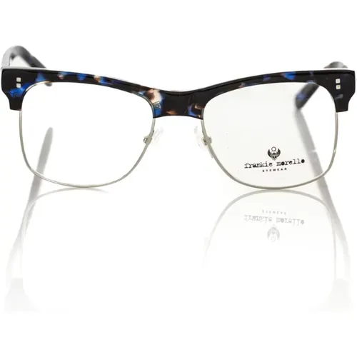 Clubmaster Metal Frame Glasses , male, Sizes: ONE SIZE - Frankie Morello - Modalova