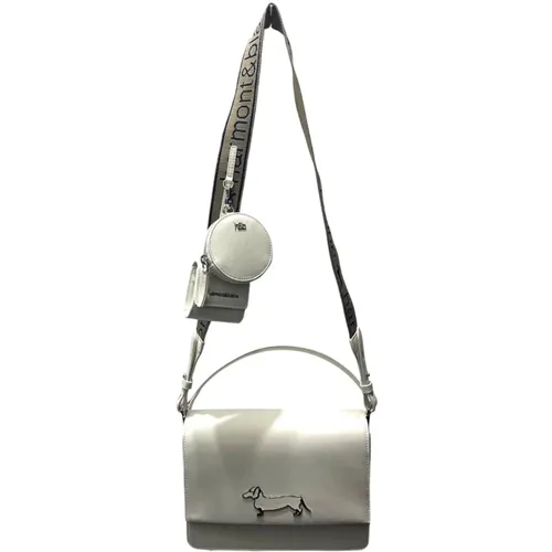 Flap Bag Blaine Mania Leather , female, Sizes: ONE SIZE - Harmont & Blaine - Modalova