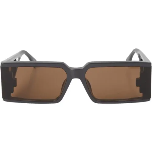 Modische Sonnenbrille für Modebegeisterte , unisex, Größe: 65 MM - Marcelo Burlon - Modalova