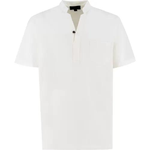 Breathable Cotton Polo Shirt , male, Sizes: M, L - Sease - Modalova
