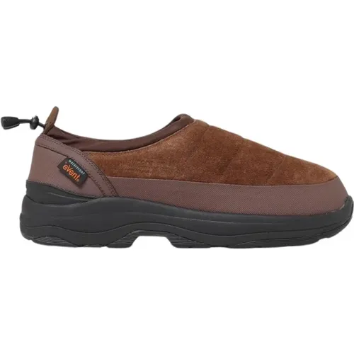 Braune Pepper Sev Wildleder Sneakers , Herren, Größe: 41 EU - Suicoke - Modalova