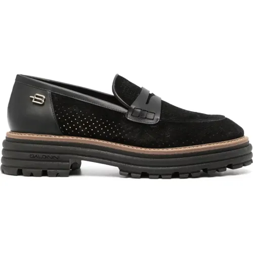 Woman mocassin , female, Sizes: 3 UK, 8 UK, 7 UK - Baldinini - Modalova