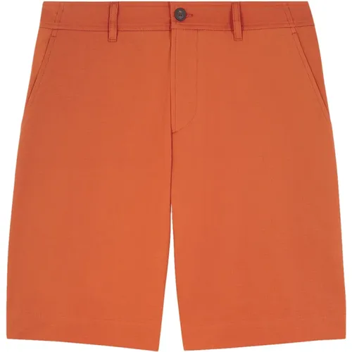 Baumwollshorts mit Knopfverschluss , Herren, Größe: 4XS - Maison Kitsuné - Modalova