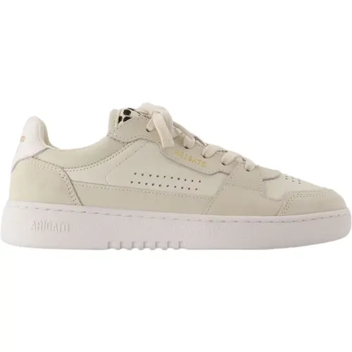 White Leather Sneakers - Dice Lo , female, Sizes: 5 UK, 4 UK, 3 UK, 6 UK - Axel Arigato - Modalova