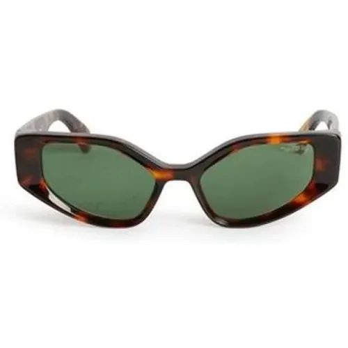 Memphis Sunglasses , unisex, Sizes: 54 MM - Off White - Modalova