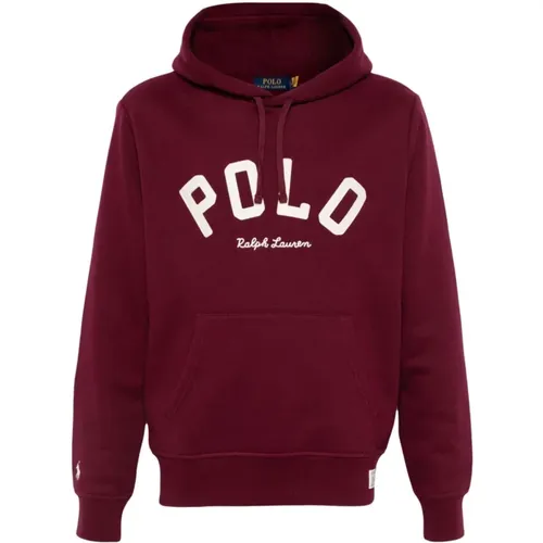 Rote Pullover , Herren, Größe: L - Ralph Lauren - Modalova