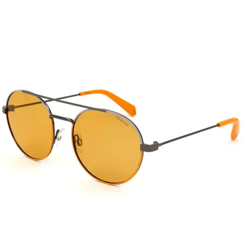 Gelbe Metall-Sonnenbrille Polaroid - Polaroid - Modalova