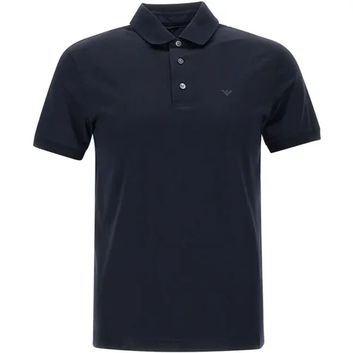 T-shirts and Polos , male, Sizes: L - Emporio Armani - Modalova