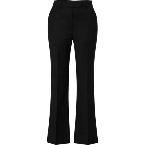 Ausgestellte schwarze Hose mit Schlitzdetail , Damen, Größe: L - IVY OAK - Modalova