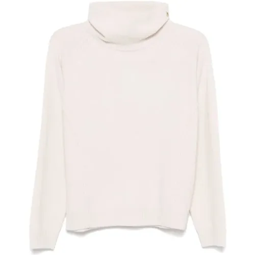 Creme Sweater Kollektion , Damen, Größe: S - Liu Jo - Modalova