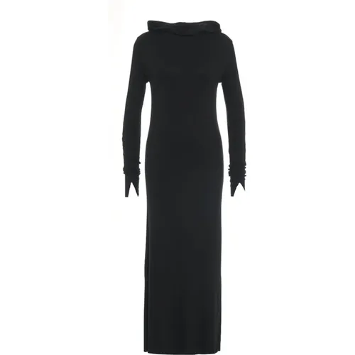 Schwarzes Kleid Aw24 Damenbekleidung , Damen, Größe: S - Thom Krom - Modalova