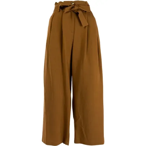 High-waisted womens pants versatile for any occasion , female, Sizes: XL, 2XS, M, XS - pinko - Modalova