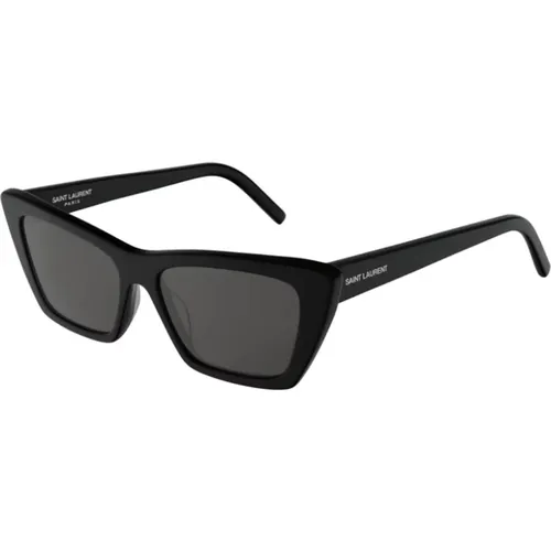 Lineare Elegante Sonnenbrillen , Damen, Größe: 53 MM - Saint Laurent - Modalova