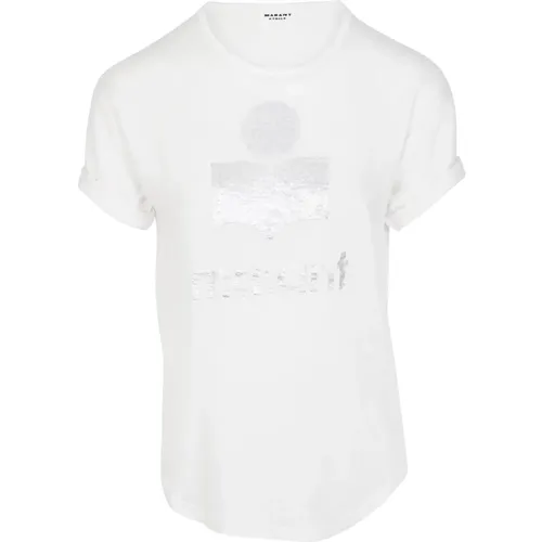 Weißes Leinenshirt - Koldi Pts0004Fa A1N10E , Damen, Größe: XS - Isabel Marant Étoile - Modalova