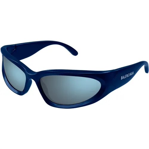 Bb0157S 009 Sunglasses , male, Sizes: 65 MM - Balenciaga - Modalova