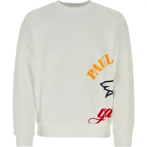 Stylischer Fleece-Sweatshirt , Herren, Größe: XL - PAUL & SHARK - Modalova