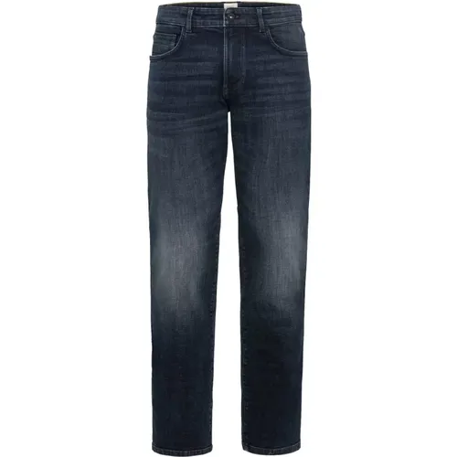 Stretchy 5-Pocket Jeans , male, Sizes: W40, W44 L32 - camel active - Modalova