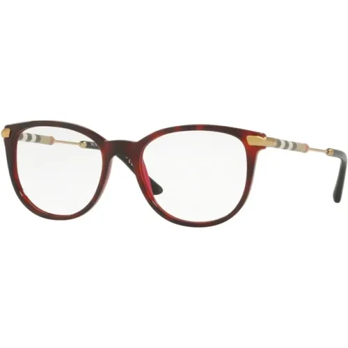 Modische Brille Be2255Q in Farbe 3657 , Damen, Größe: 51 MM - Burberry - Modalova