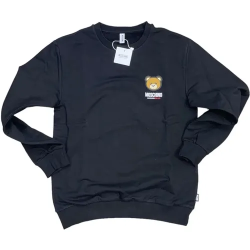 New Bear Pail Sweatshirt , male, Sizes: XL, L - Moschino - Modalova