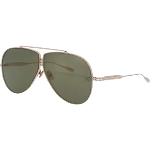 XVI Sunglasses for Stylish Sun Protection , female, Sizes: 64 MM - Valentino Garavani - Modalova