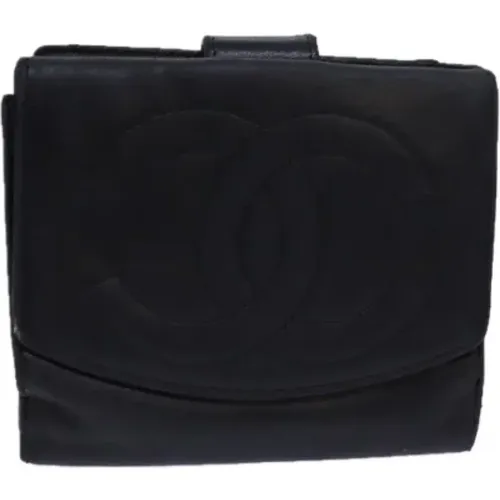 Pre-owned Leather wallets , female, Sizes: ONE SIZE - Chanel Vintage - Modalova