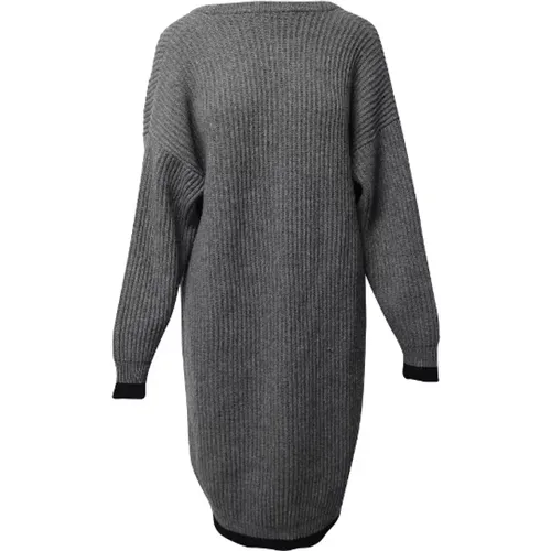 Pre-owned Wolle dresses , Damen, Größe: XS - Maison Margiela Pre-owned - Modalova