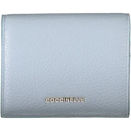 Leather Wallet with Multiple Features , female, Sizes: ONE SIZE - Coccinelle - Modalova