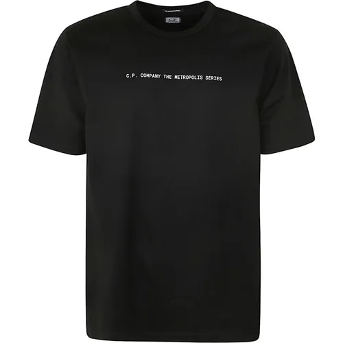 Graphic Face T-Shirt from Metropolis Series , male, Sizes: L, XL, 2XL - C.P. Company - Modalova