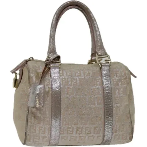 Pre-owned Canvas handbags , female, Sizes: ONE SIZE - Fendi Vintage - Modalova