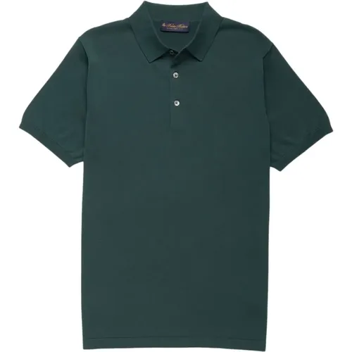 Poloshirt,Braunes Baumwoll-Poloshirt - Brooks Brothers - Modalova