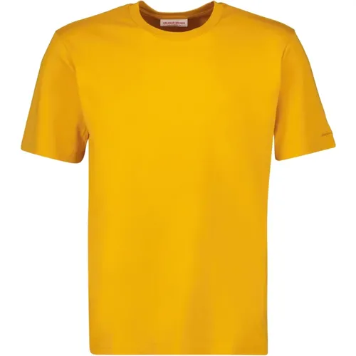 Baumwoll T-Shirt Standard Modell , Herren, Größe: L - Orlebar Brown - Modalova