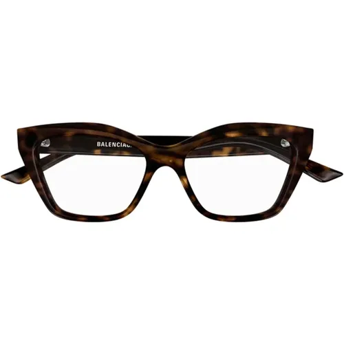 Cat-eye acetate frame glasses Bb0342O , female, Sizes: 55 MM - Balenciaga - Modalova