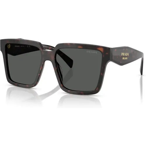 PR 24Zs 17N40L Sunglasses , female, Sizes: 56 MM - Prada - Modalova