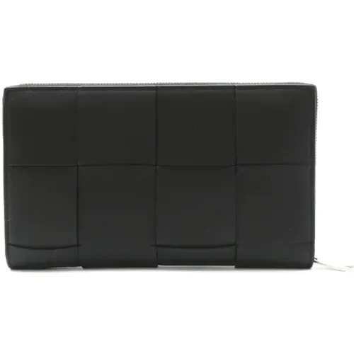 Pre-owned Leather wallets , female, Sizes: ONE SIZE - Bottega Veneta Vintage - Modalova