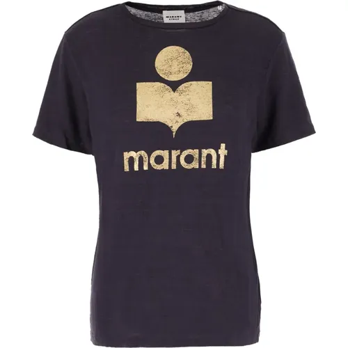 Lässiges Baumwoll-T-Shirt , Damen, Größe: L - Isabel Marant Étoile - Modalova