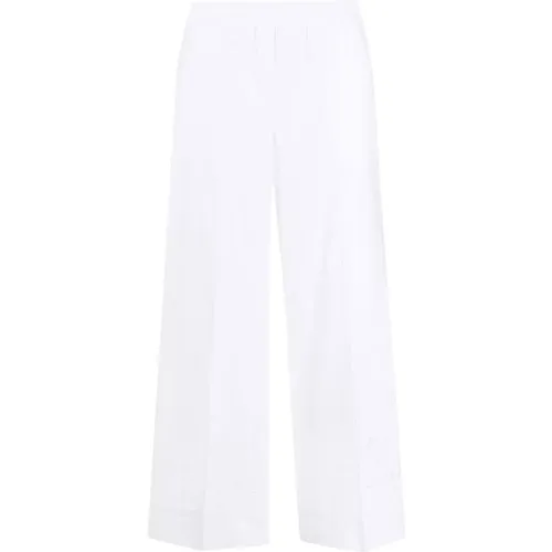 Broderie-Anglaise Trousers , female, Sizes: M - P.a.r.o.s.h. - Modalova